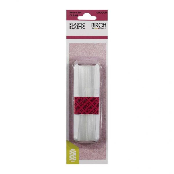 Clear Elastic 9mm
