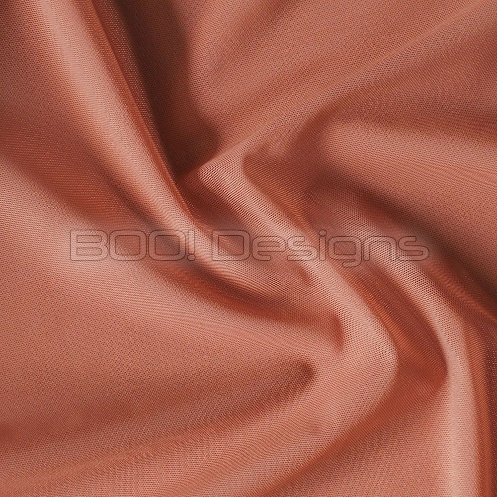 Alicante Stretch Net Coffee Fabric