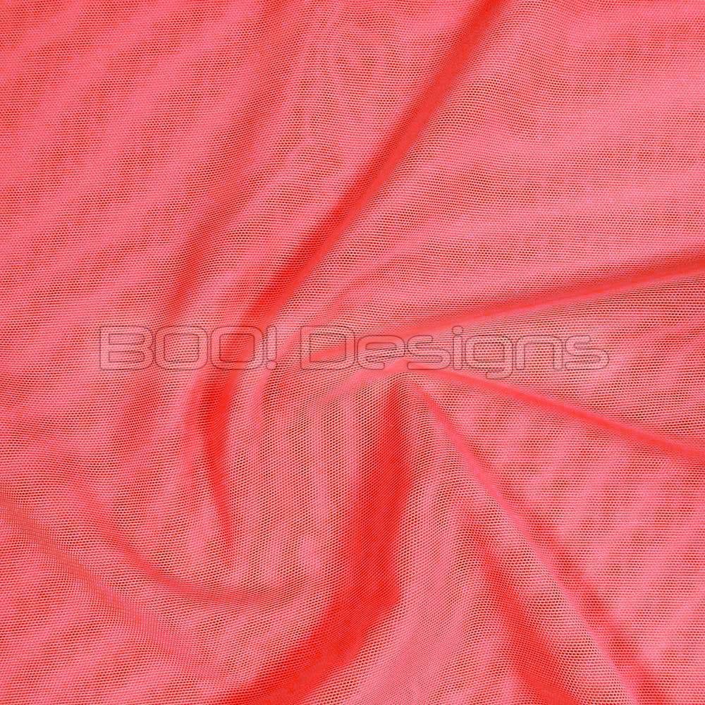 Alicante Stretch Net Flame Fabric