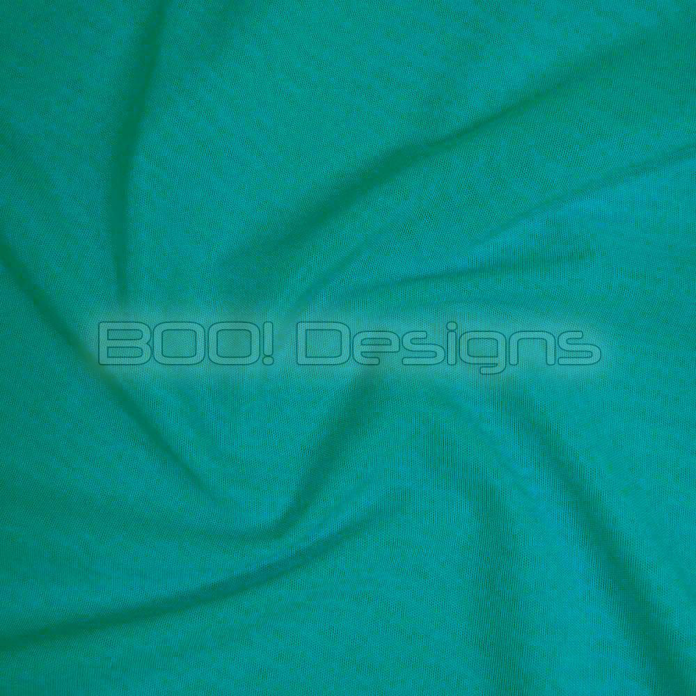 Alicante Stretch Net Jade Fabric