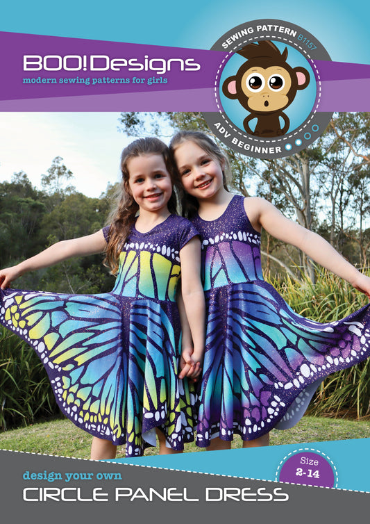 PDF Pattern: Circle Panel Dress PDF Pattern