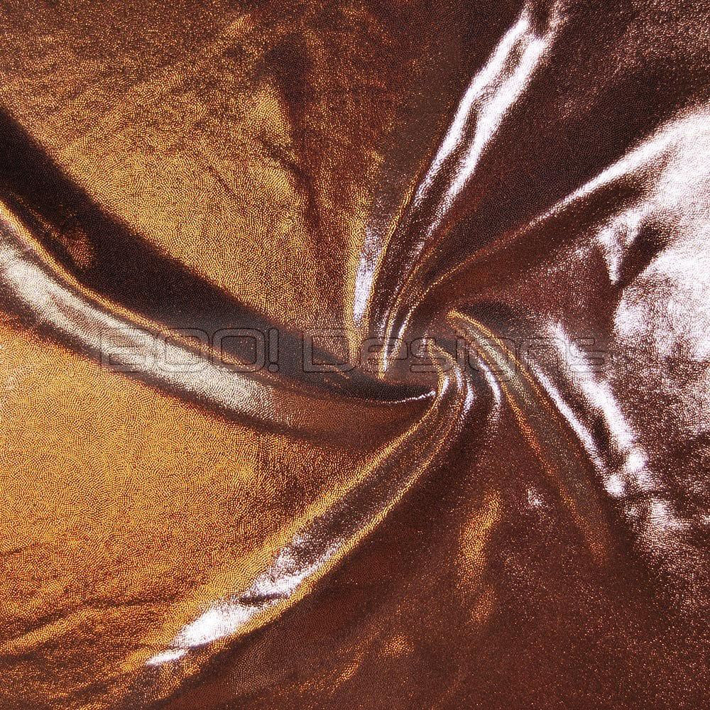 Spandex Metallic Copper Fabric