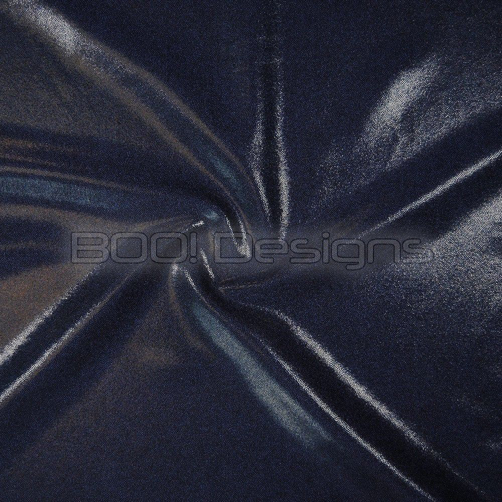 Spandex Metallic Midnight Fabric