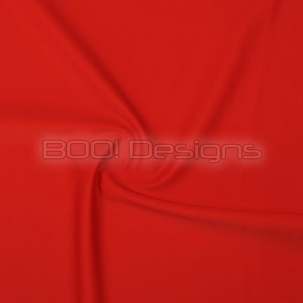 Spandex Vita Solid Red Fabric