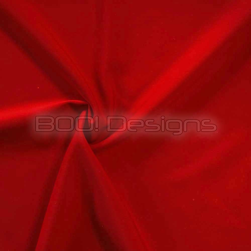Spandex Vita Solid Red Coat Fabric