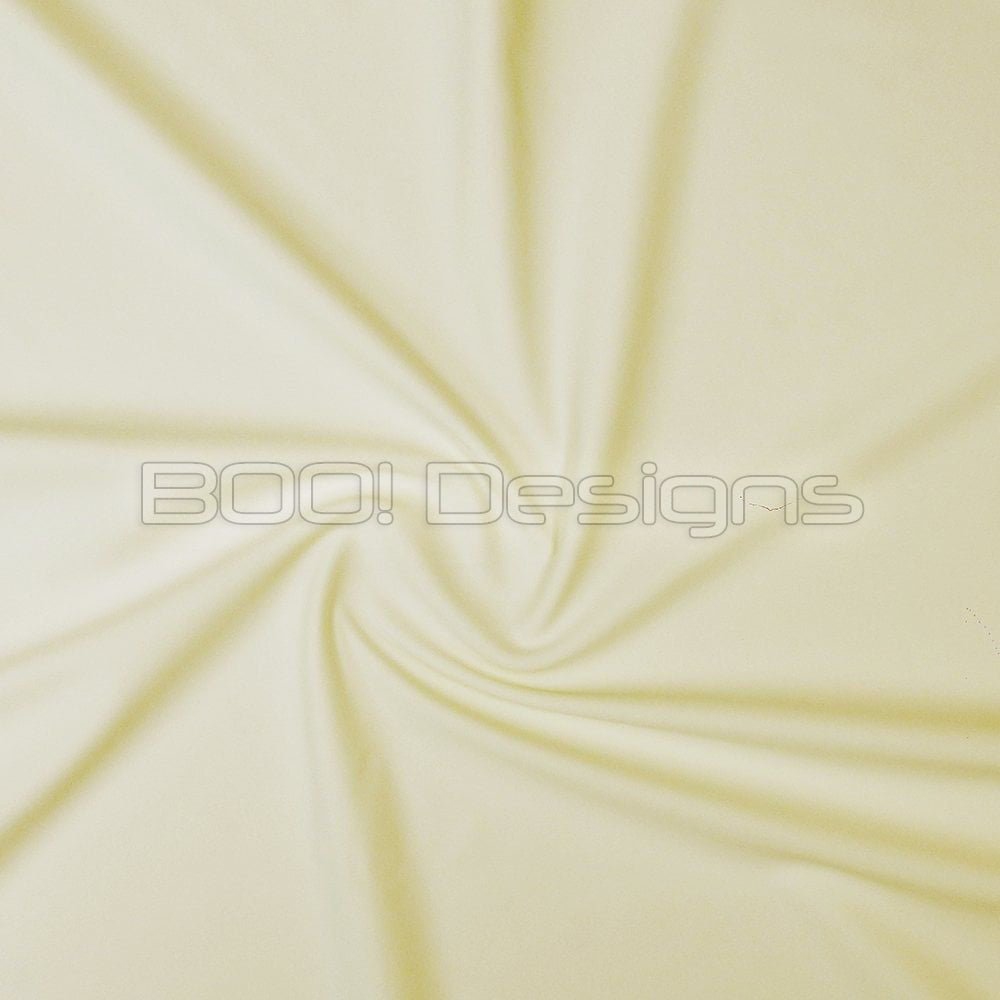 Spandex Vita Solid Ivory Fabric