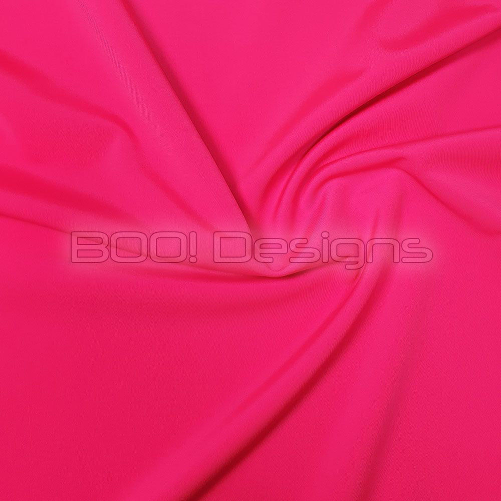 Spandex Vita Solid Pink Glow Fabric