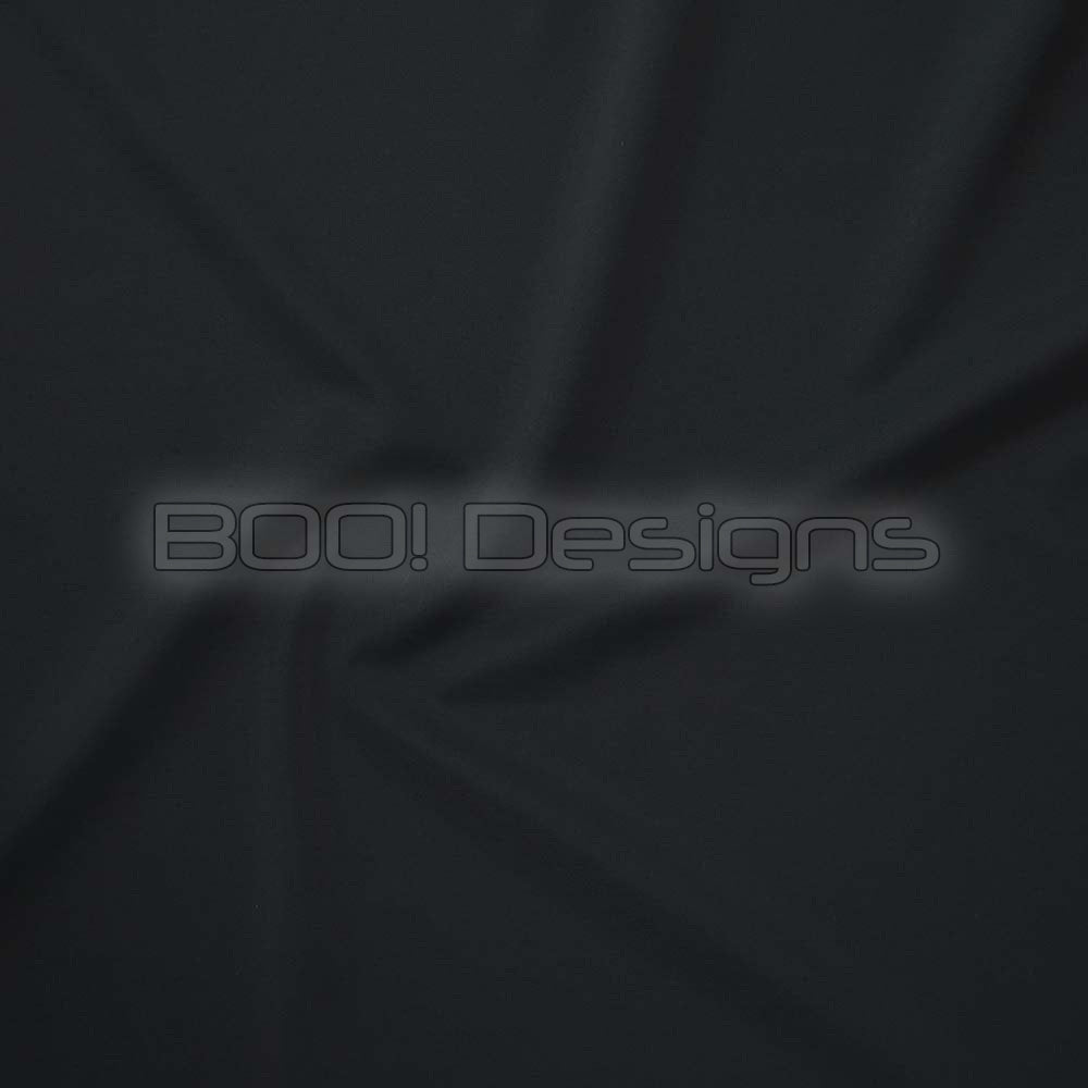 Spandex Matt Nylon Black Fabric