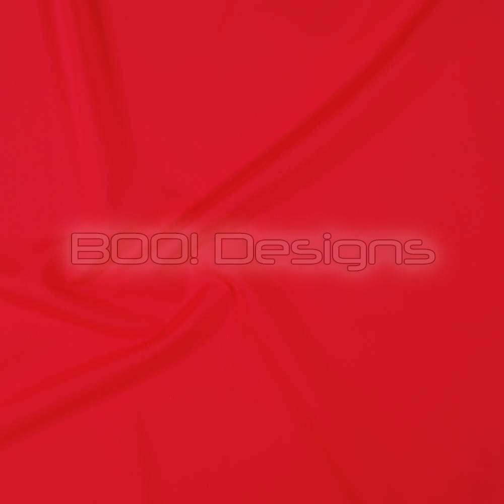 Spandex Matt Nylon Neon Red Fabric