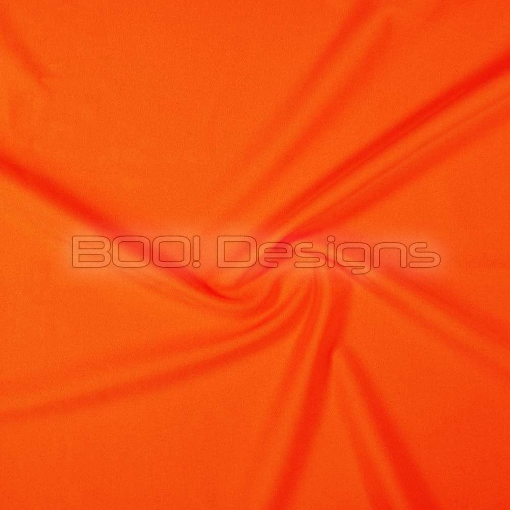 Spandex Matt Nylon Hot Orange Fabric