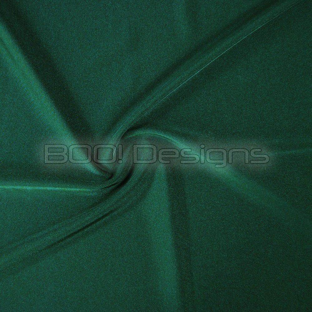 Spandex Shiny Nylon Forest Green Fabric