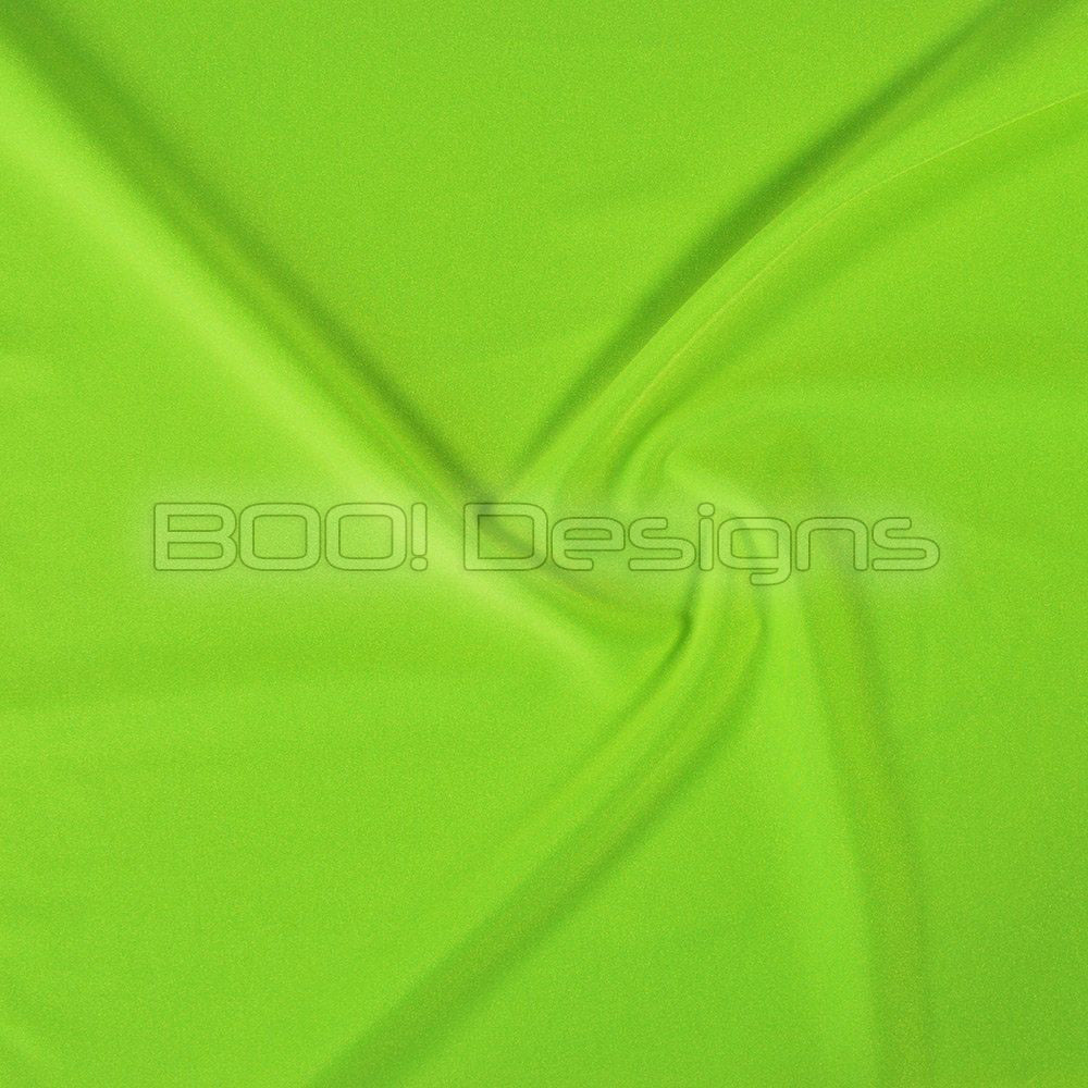 Spandex Shiny Nylon Neon Apple Fabric