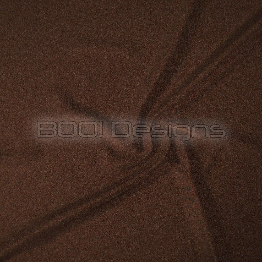 Spandex Shiny Nylon Chocolate Fabric