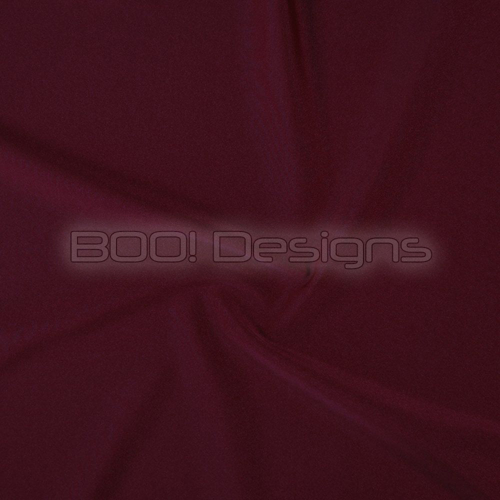 Spandex Shiny Nylon Burgundy Fabric