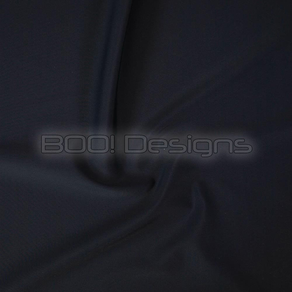 Spandex Sports Performance Black Fabric