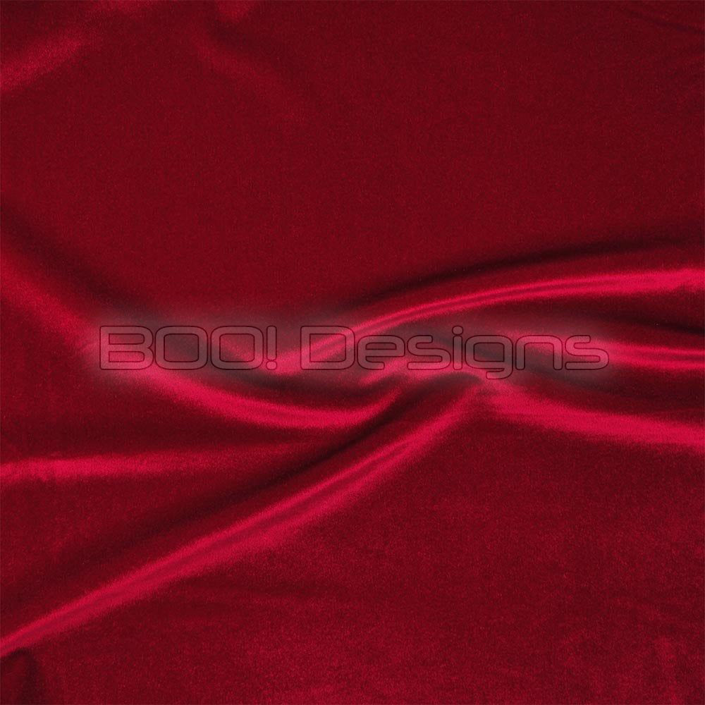 Spandex Smooth Velvet Wine Fabric