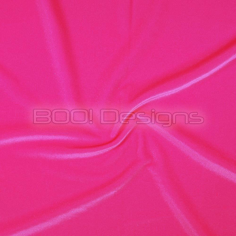 Spandex Smooth Velvet Neon Pink Fabric