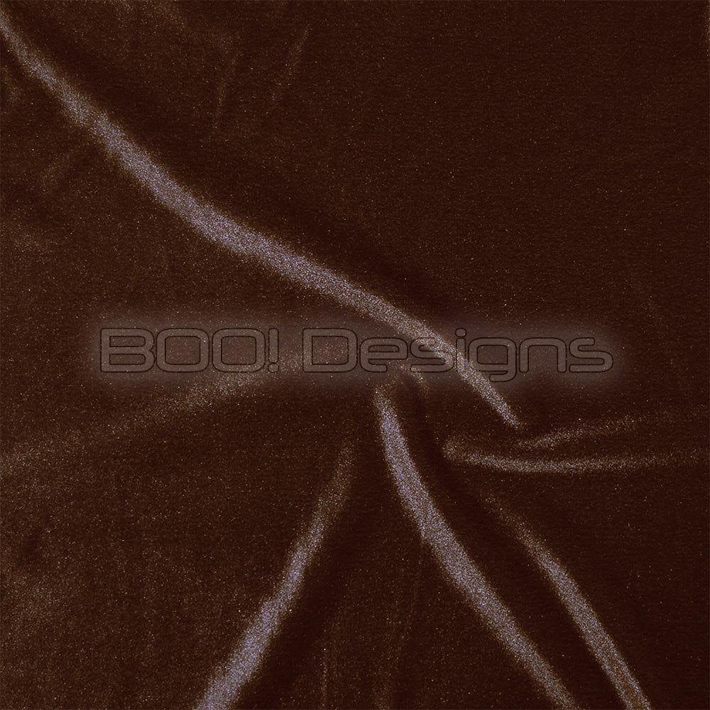 Spandex Smooth Velvet Cocoa Fabric