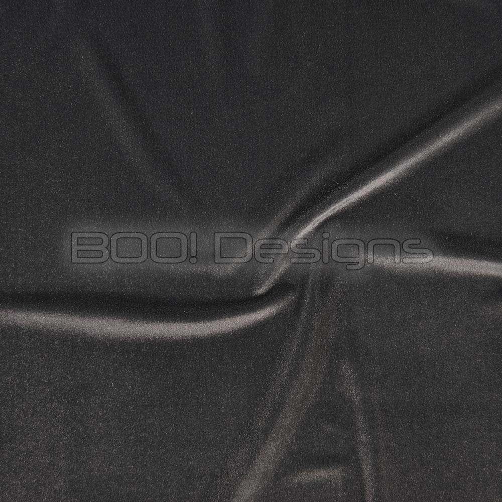 Spandex Smooth Velvet Ash Grey Fabric