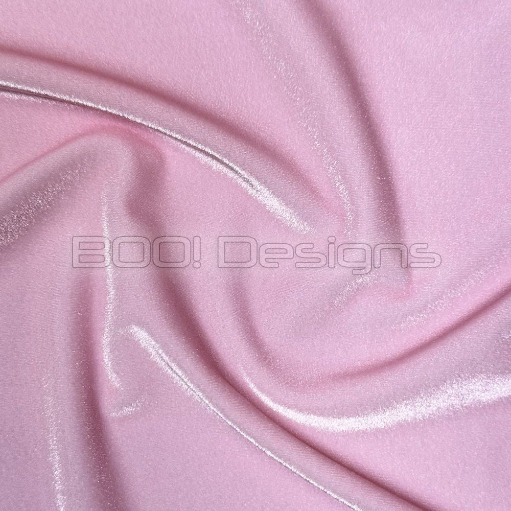 Spandex Smooth Velvet Rosecake Fabric