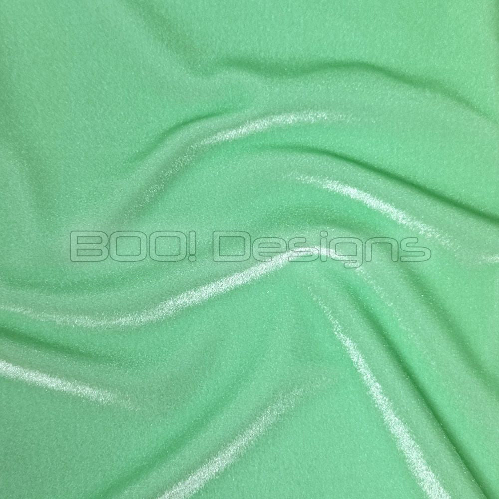 Spandex Smooth Velvet Matcha Fabric