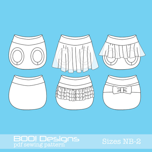 PDF Pattern: Cheekies Nappy Cover PDF Pattern