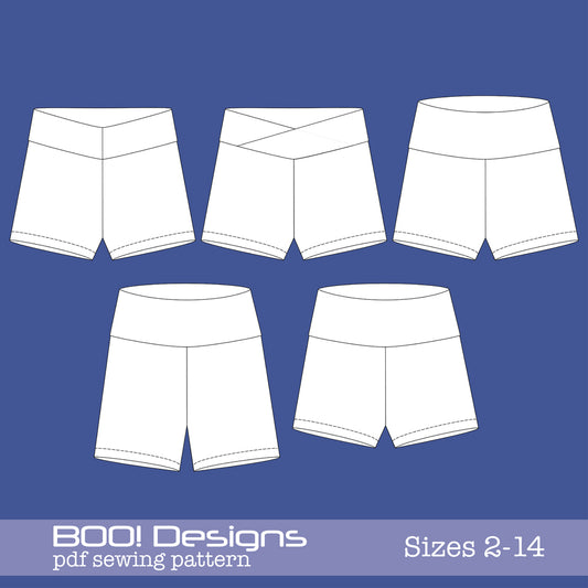 PDF Pattern: Dance Shorts