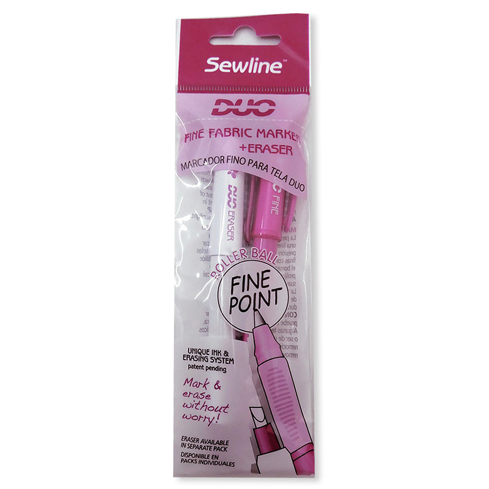 Sewline Duo Marker and Eraser Fine Point