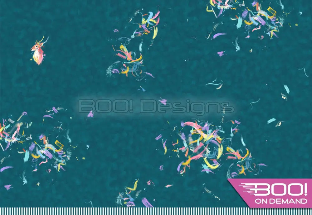 Spandex P100 Deer Paint Project Panel