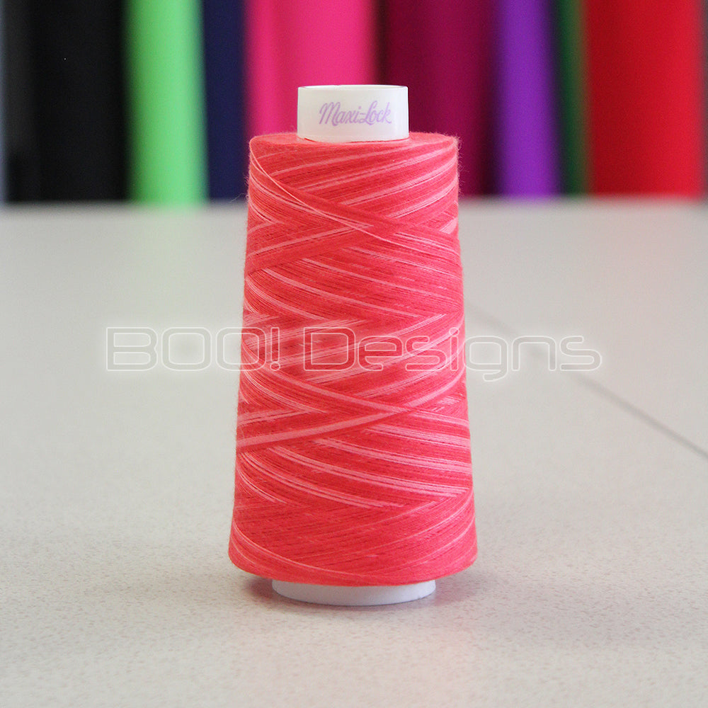Maxi-Lock Swirls Thread Watermelon Sorbet Maxi-Lock Swirls Thread