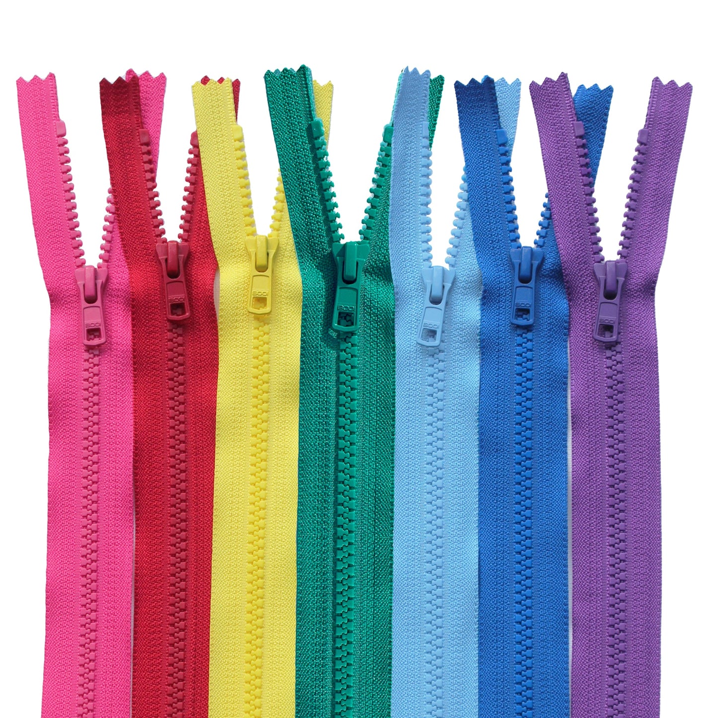 BOO Chunky Zip Closed End Bundle Rainbow Chunky Zip Closed Bundle