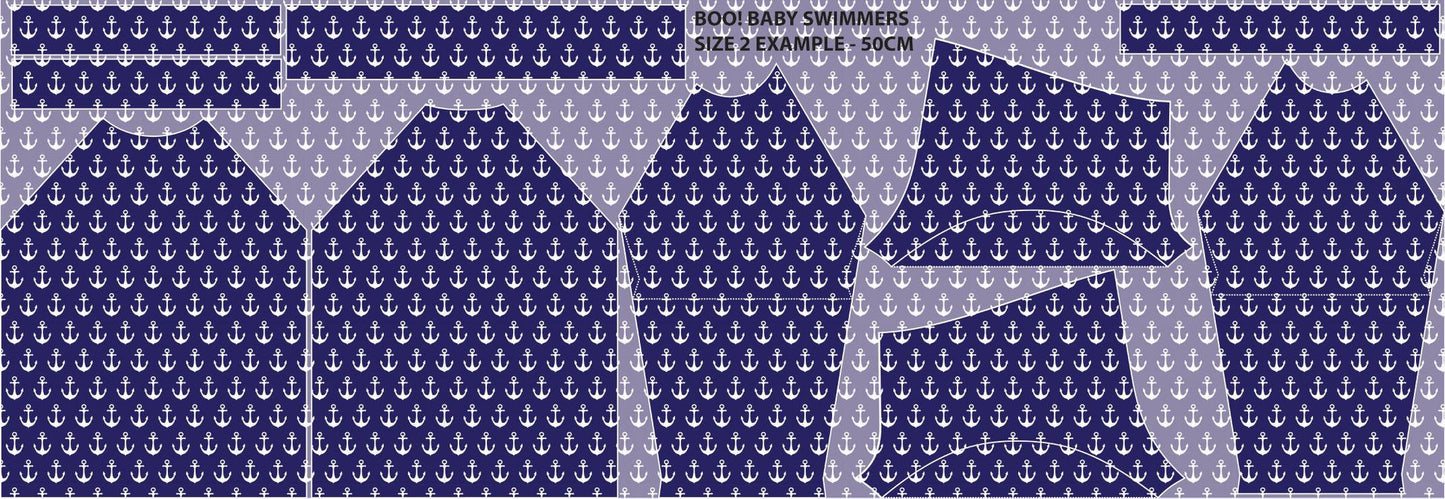 PDF Pattern: Baby Swimmers