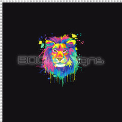 Spandex Panel Lion
