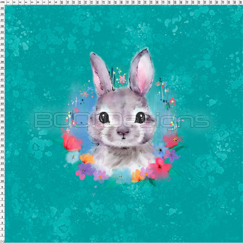 Spandex Panel Bunny Mint