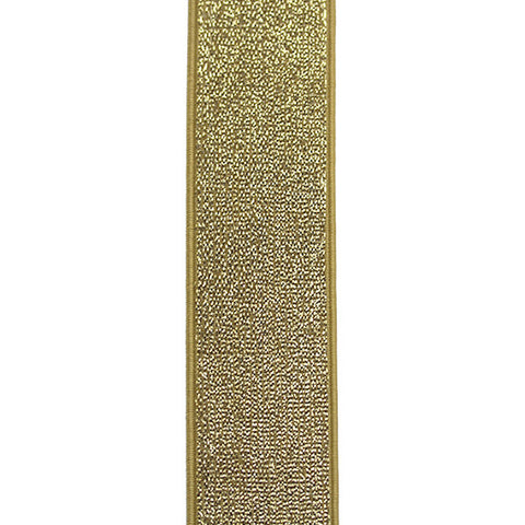 Glitter Elastic 40mm Gold