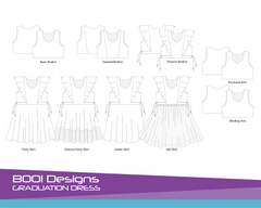 PDF Pattern: Graduation Dress