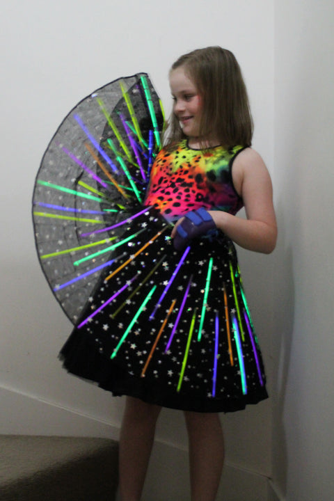 Pattern Hack: Glow Stick Dress