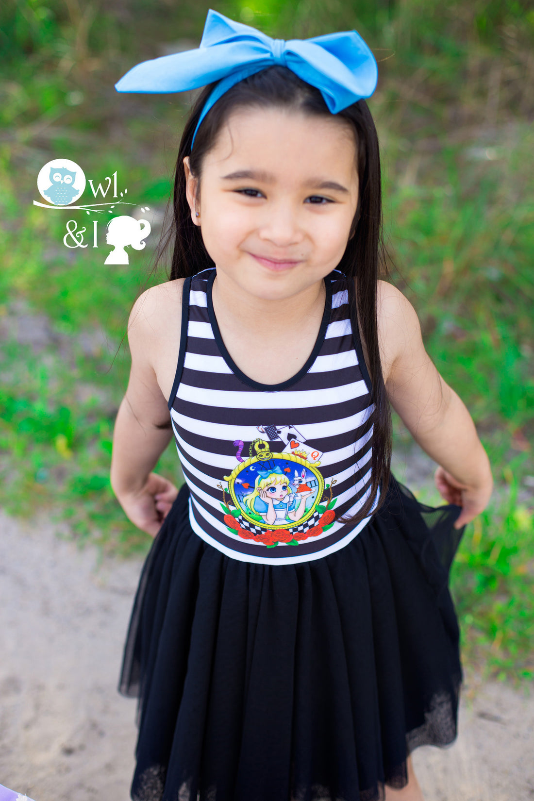 Pattern Hack: Tulle Overlay Skater Dress