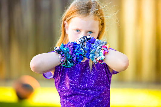 How to make a BOO! Scrunchie!