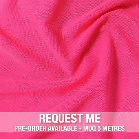 Alicante Stretch Net Neon Pink