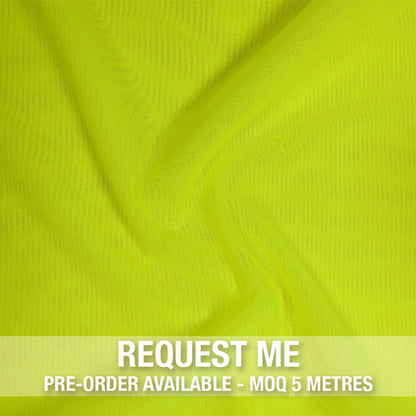 Alicante Stretch Net Neon Yellow