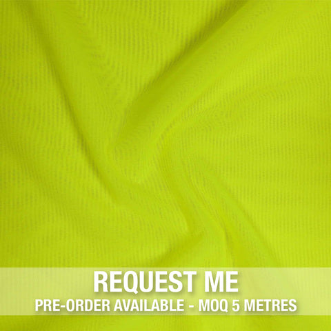 Alicante Stretch Net Neon Yellow