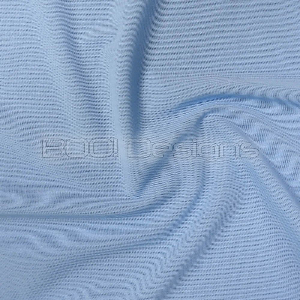 Alicante Stretch Net Pale Blue