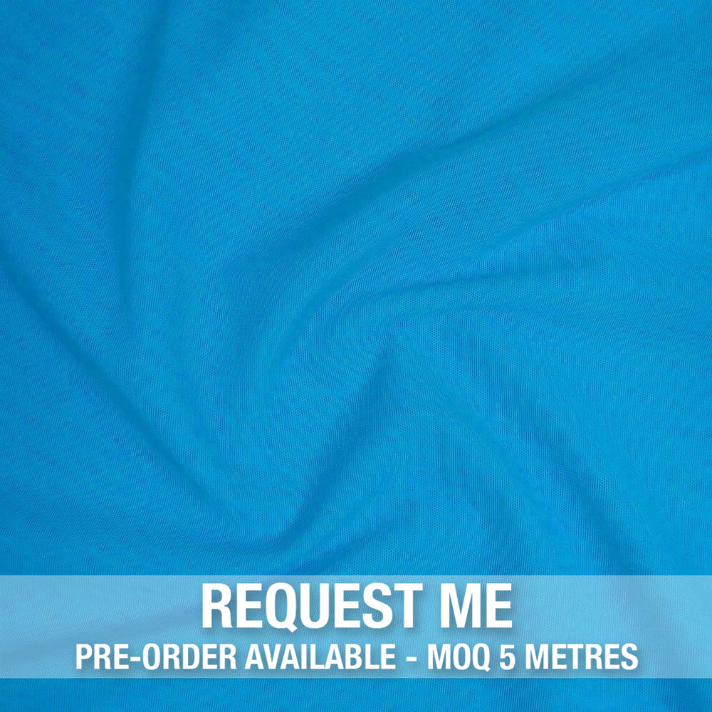 Alicante Stretch Net Turquoise
