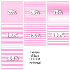 Spandex BOO35 Stripes 12mm Flamingo