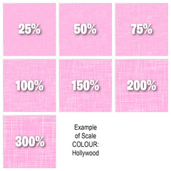 Spandex BOO35 Printed Linen Soft Pink