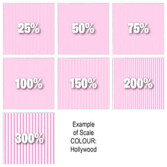 Spandex BOO35 Stripes 4mm Flamingo