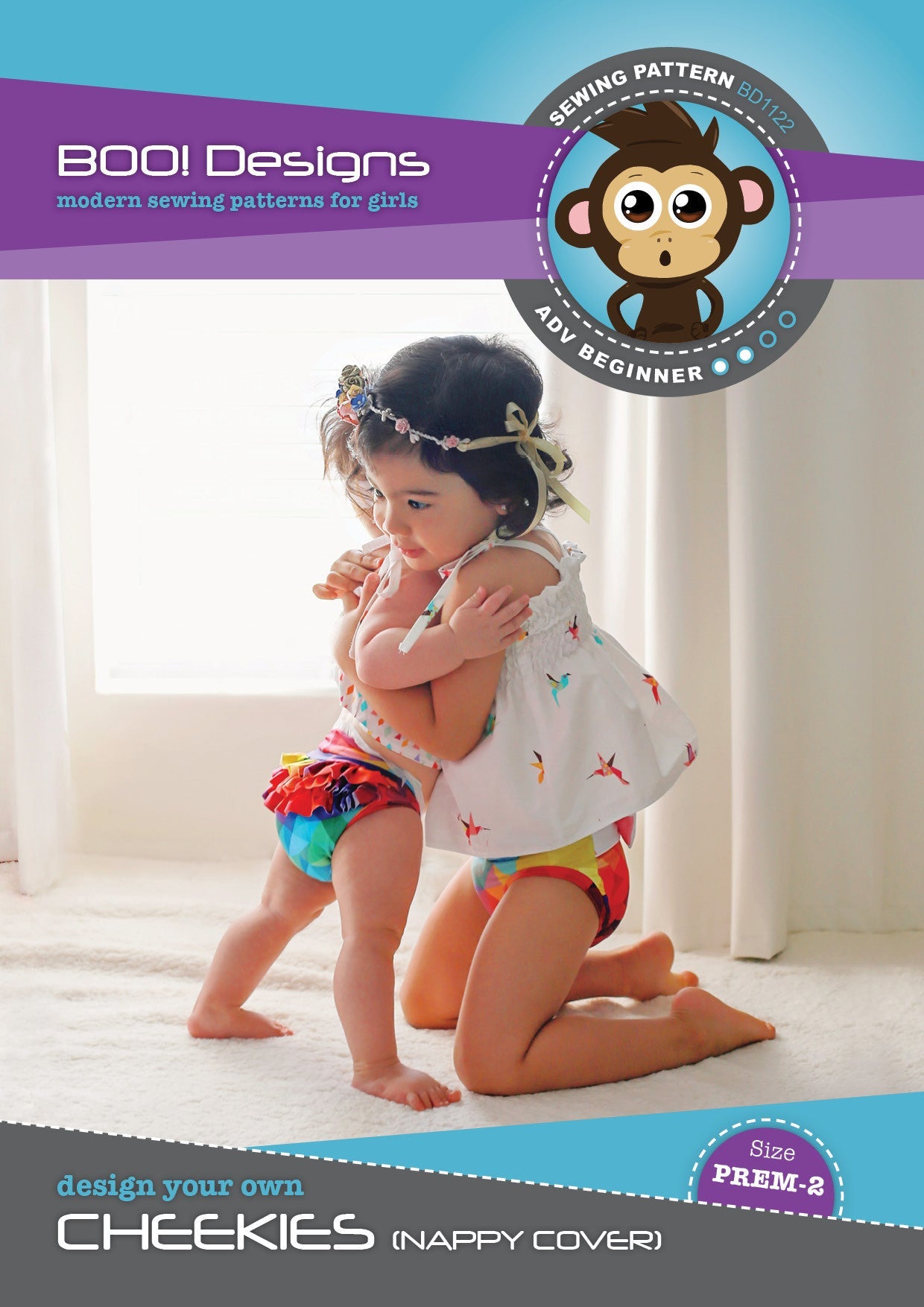 PDF Pattern: Cheekies Nappy Cover PDF Pattern