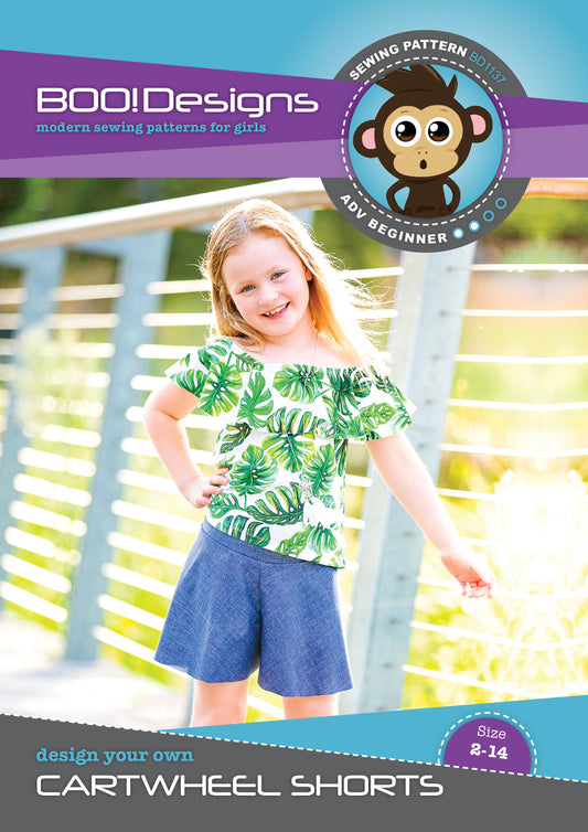 PDF Pattern: Cartwheel Shorts PDF Pattern