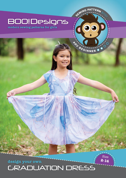 PDF Pattern: Graduation Dress BOO Designs PDF Pattern: Graduation Dress BOO Designs